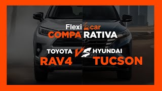 🚗 Descubre la mejor comparativa de SUV 🚗  Toyota Rav4 vs Hyundai Tucson  Review Rav4Tucson [upl. by Walkling]