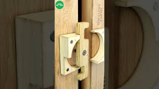 Simple automatic DIY sliding gate latch [upl. by Lorinda666]