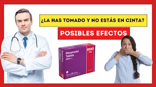 💊¿Qué Pasa si Tomo MISOPROSTOL sin Estar Embarazada [upl. by Ellon746]