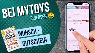 Wunschgutschein bei Mytoys einlösen  Wie geht das • 📱 • 🤑 • Anleitung  Tutorial [upl. by Nedmac]