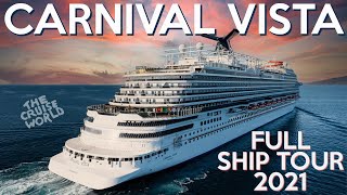 CARNIVAL VISTA FULL SHIP TOUR 2021  ULTIMATE CRUISE SHIP TOUR OF PUBLIC AREAS  THE CRUISE WORLD [upl. by Jordison101]