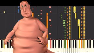 Globglogabgalab Song  IMPOSSIBLE REMIX  Piano Cover  Strawinsky and the Mysterious House [upl. by Anirol]