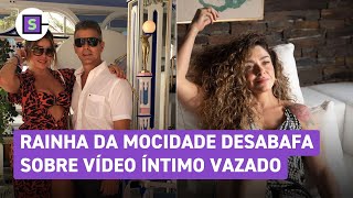 Rainha da Mocidade Fabíola de Andrade se pronuncia sobre vídeo íntimo [upl. by Oballa289]