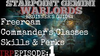 Starpoint Gemini Warlords Beginners Guide  EP1  Freeroam Commander Class Skills and Perks [upl. by Nunes]