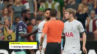 Gameplay FC 24  Tottenham vs Brentford  Premier League  20232024 [upl. by Eatnoed34]