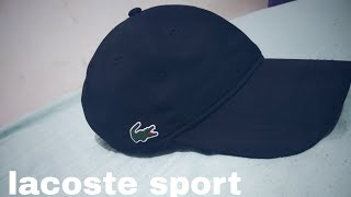 boné lacoste sport original 🐊🐊 [upl. by Naitsyrk254]