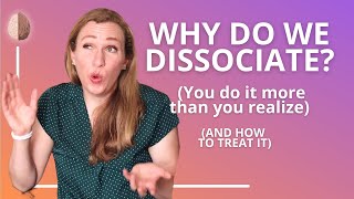 Dissociation Depersonalisation and Derealization  How to Come Back When You Dissociate [upl. by Aicener438]