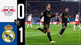 RB Leipzig 01 Real Madrid  HIGHLIGHTS  Champions League [upl. by Notniuq955]