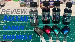 REVIEW Alclad Candy Enamel paints [upl. by Annaierb33]