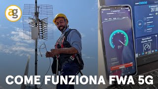 CONNESSIONE VELOCE anche IN CAMPAGNA COME FUNZIONA FWA 5G [upl. by Rosenbaum]