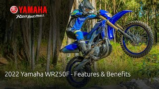 2022 Yamaha WR250F  Features amp Benefits [upl. by Devonne]