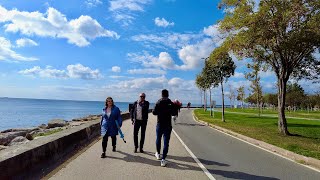 Caddebostan Sahil Istanbul Turkey 4K 2023 Walking Tour [upl. by Uchish]