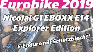 Eurobike 2019 First Look  Nicolai G1 EBOXX E14 Explorer Edition [upl. by Nitsa]