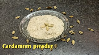 How to Make Cardamom Powder at Home Elaichi Powder recipeshannus kitchen [upl. by Kunz]