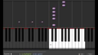 Beautiful Piano Song Synthesia  Cold by Jorge Méndez [upl. by Lipfert]