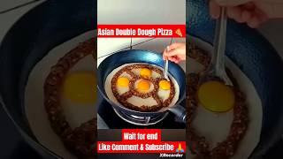 Asian Double Dough Pizza 🍕 shorts food viral [upl. by Akir673]