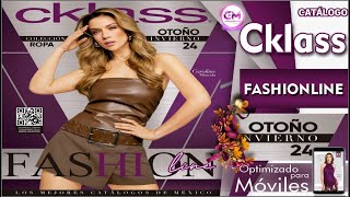 CATALOGO FASHIONLINE CKLASS OTOÑO INVIERNO 2024 [upl. by Nnylyrehc]