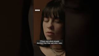 Billie Eilish I feel the most powerful when I feel masculine  BBC World Service shorts [upl. by Ardnahs342]