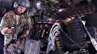 AC130W Stinger II Gunship LiveFire amp Air Refueling Mission [upl. by Charla247]