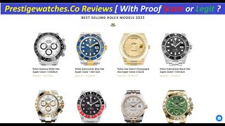 PrestigewatchesCo Reviews  With Proof Scam or Legit  Prestige watches Prestigewatches Co Reviews [upl. by Ahsilem]