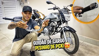 GUIDÃO DE CARGO E PESINHO DE PCX NA STARTINHA 2022 [upl. by Nosaes]