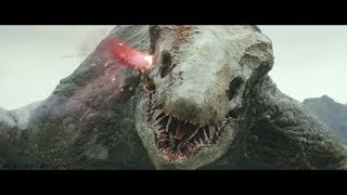 Kong Skull Island  Kong Vs Skull Crawler 2017 [upl. by Henig]