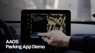 AAOS Parking App Demo [upl. by Altman673]