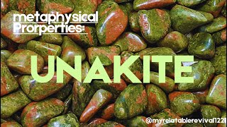 Unakite healing properties 💚❤️ [upl. by Norre]