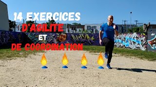 14 EXERCICES DAGILITÉ ET DE COORDINATION 🔥🔥🔥 [upl. by Idna832]