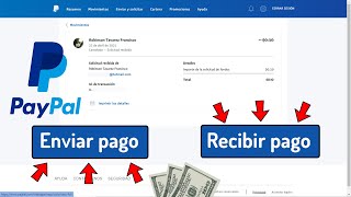 Como Enviar o Recibir Dinero en PayPal Paso a Paso [upl. by Jowett]