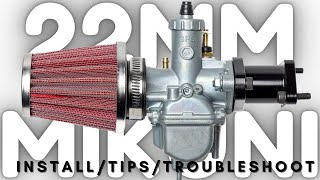 How To Install And Tune A Mikuni 22 Carburetor [upl. by Helban275]