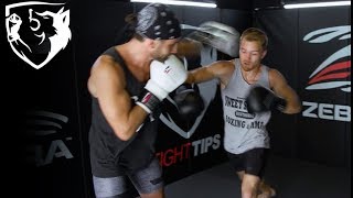 YouTuber vs Pro Boxer Shane Fazen Sparring Chris Algieri [upl. by Amann]