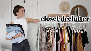 Decluttering My ENTIRE Wardrobe  MINIMALISM [upl. by Roti]