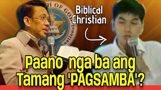 Bro Eli Soriano FULL Debate Reaction quotPaano ang PAGSAMBAquot vs Donald Dizen  Usap Usap University [upl. by Bibi]