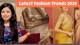 Latest Fashion Trends 2024  western wear amp ethnic wear trends  trend forecast 👗🥻 [upl. by Mariska]