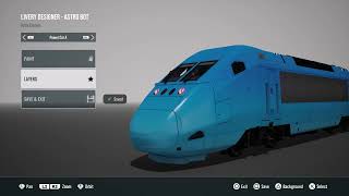 TSW Livery Designer Acela Express Astro Bot [upl. by Inajar559]