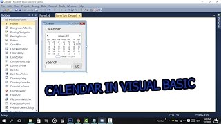 How To Make a Calendar In Visual Basic 2008201020152017 With Codes [upl. by Munniks]