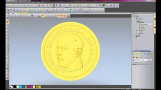 Creating Coins in ArtCAM JewelSmith [upl. by Valenba]