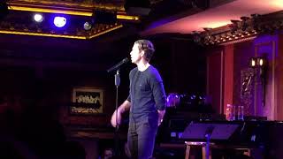 Aaron Tveit  Feinstein’s 54 Below 1162019 quotLive in Living Colorquot Catch Me If You Can [upl. by Tecu]