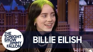 Billie Eilish on Her Throwback Jimmy Obsession Ankle Sprains and Green World Tour [upl. by Llehcnom]