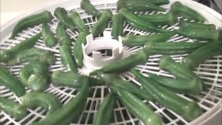 Dehydrating Okra [upl. by Nestor]