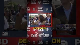 Resurfaced Video of Kamala Harris Chanting Down With Deportation Up With Education 2018 [upl. by Thirza]