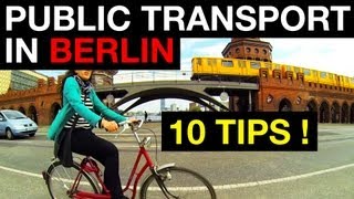 Berlin is Huge  10 Tips to use the Public Transport [upl. by Randolph]