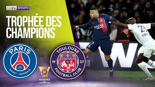 PSG vs Toulouse  Trophée des Champions French Super Cup HIGHLIGHTS  01032023  beIN SPORTS USA [upl. by Nare422]