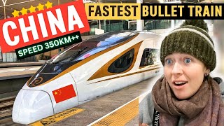 FIRST TIME on WORLDS FASTEST Bullet Train from Beijing China 🇨🇳 [upl. by Lekym609]