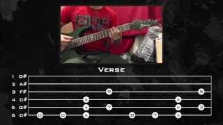 Linkin Park  One Step Closer Guitar Tutorial w Tabs by Kirjai [upl. by Sufur60]