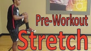 PreWorkout Stretch  PreGame Stretch  Dynamic Stretching Routine  Pro Training [upl. by Dominica172]