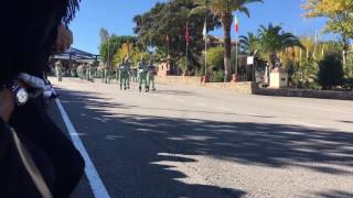 Sábado Legionario Jura de Bandera Civil IV Tercio Alejandro Farnesio Ronda Málaga 19112016 [upl. by Lyndsey]