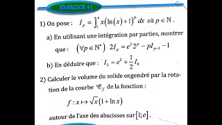 Calcul intégral 2 bac SM Ex 41 et 42 page 279 Almoufid [upl. by Jacoby]