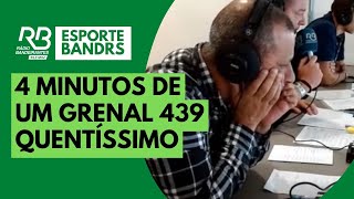 Veja como foram os primeiros 4 minutos de um GreNal 439 quentíssimo [upl. by Ardnaeed]